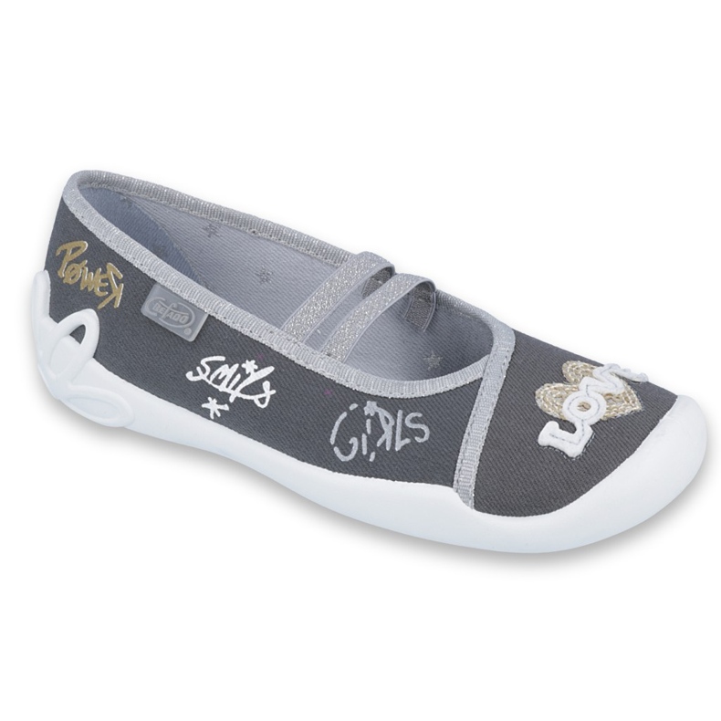 Befado Kinderschuhe 116Y259 grau