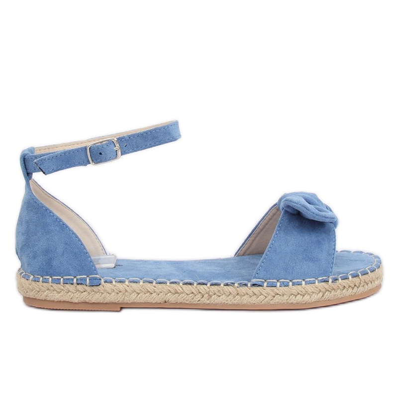 Blaue Espadrilles-Sandalen YJ-2M11-18 Blau