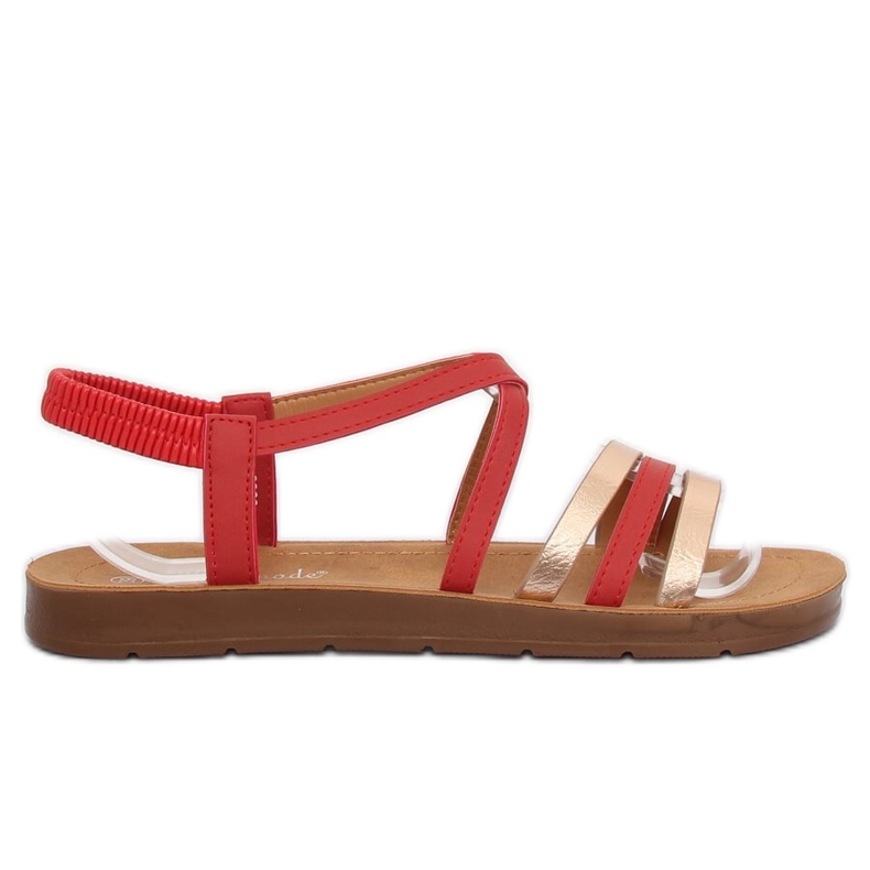 Rote Damensandalen 2220 Rot