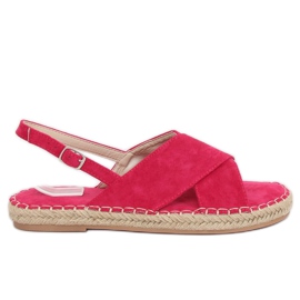 Fuchsia Espadrilles Sandalen YJ-2M12 Fuchsia rosa