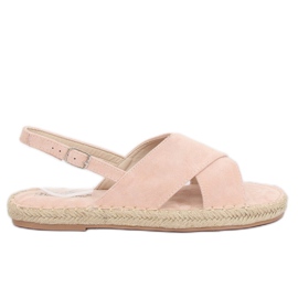Sandalen Espadrilles beige YJ-2M12 Nude