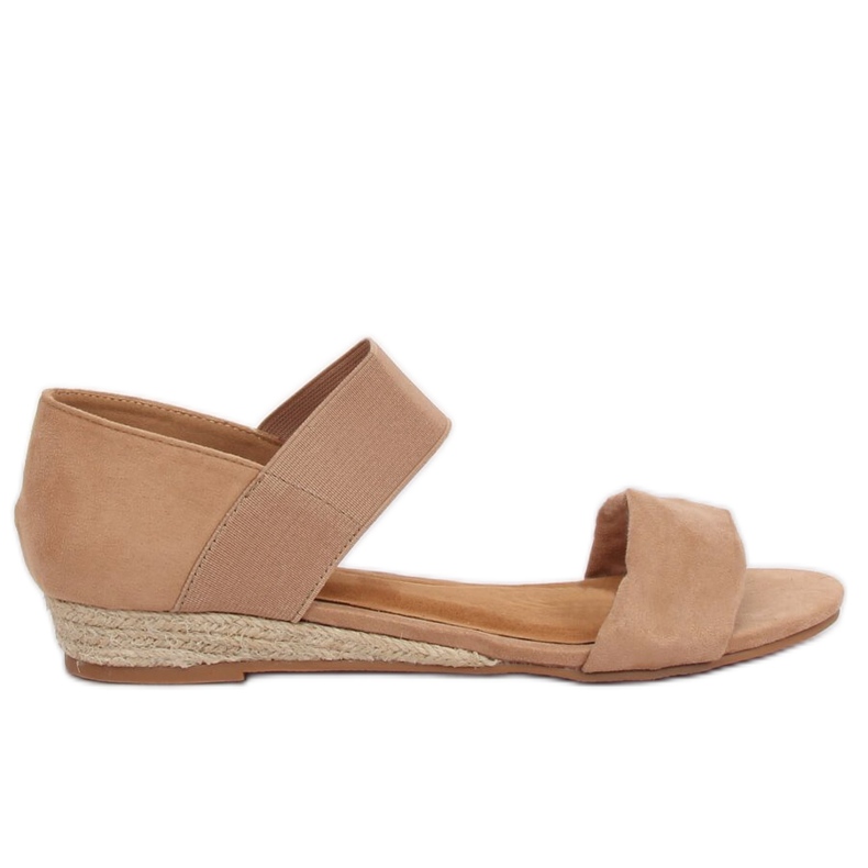 Sandalen Espadrilles beige 9R71 Khaki