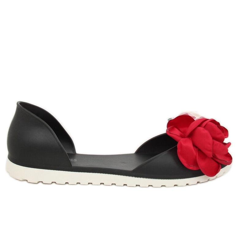 Schwarze Meliski W-13 Schwarze Ballerinas