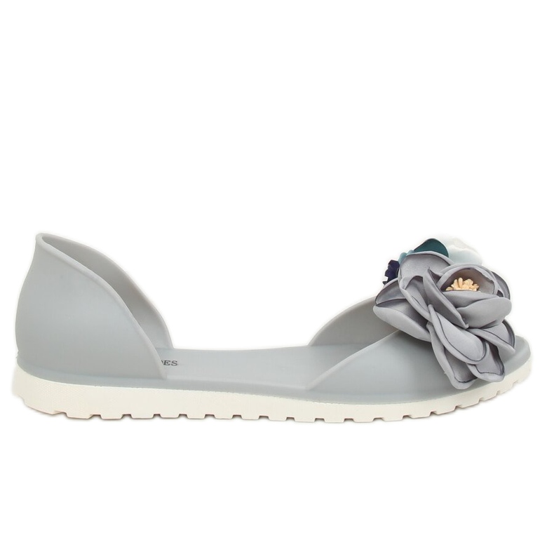 Meliski graue Ballerinas W-13 Grau