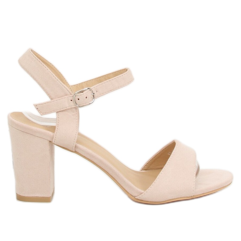 Beige Sandalen am Pfosten FH-3M25 Beige