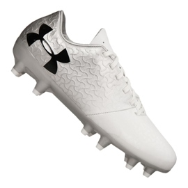 Under Armour Magnetico Select Fg Jr 3000122-100 Fußballschuhe mehrfarbig weiß