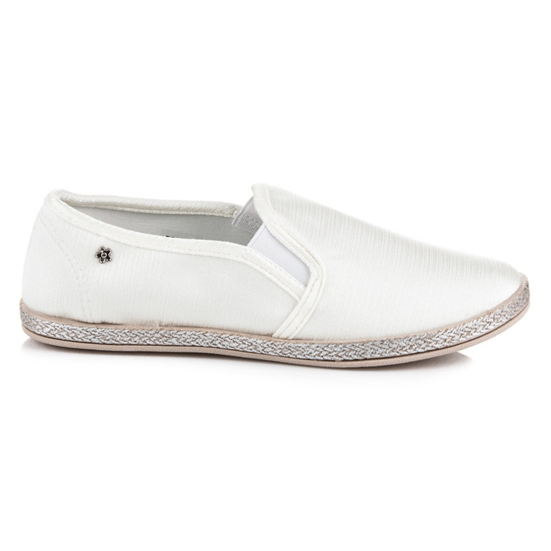 Balada Slip-On-Espadrilles weiß