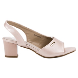 Goodin Elegante Slip-On Sandalen braun