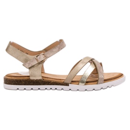 Bestelle Lässige Sandalen gelb