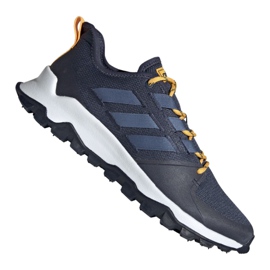 Laufschuhe adidas Kanadia Trail M EE8183 marineblau mehrfarbig