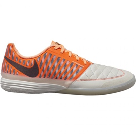 Hallenschuhe Nike LunarGato Ii M 580456-128 schwarz orangen und rottöne