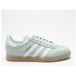 Adidas Gazelle W 064 Ice Mint Schuhe Weiß Ecru Tint grün