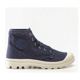 Palladium Pampa Hi 458 Mood Indigo marineblau