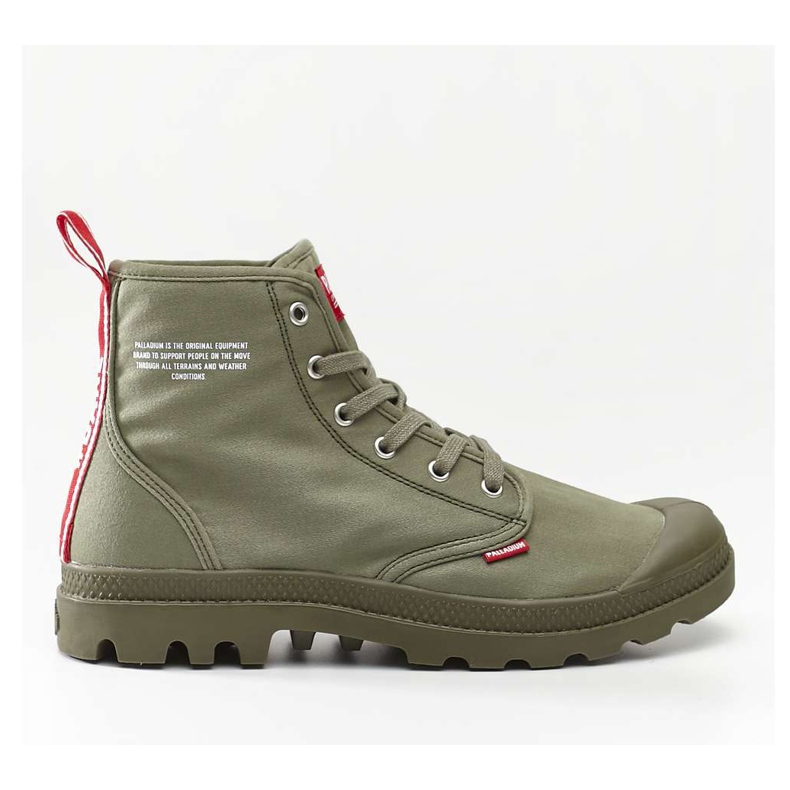 Palladium Pampa Hi Dare 325 Olivennacht mehrfarbig grün
