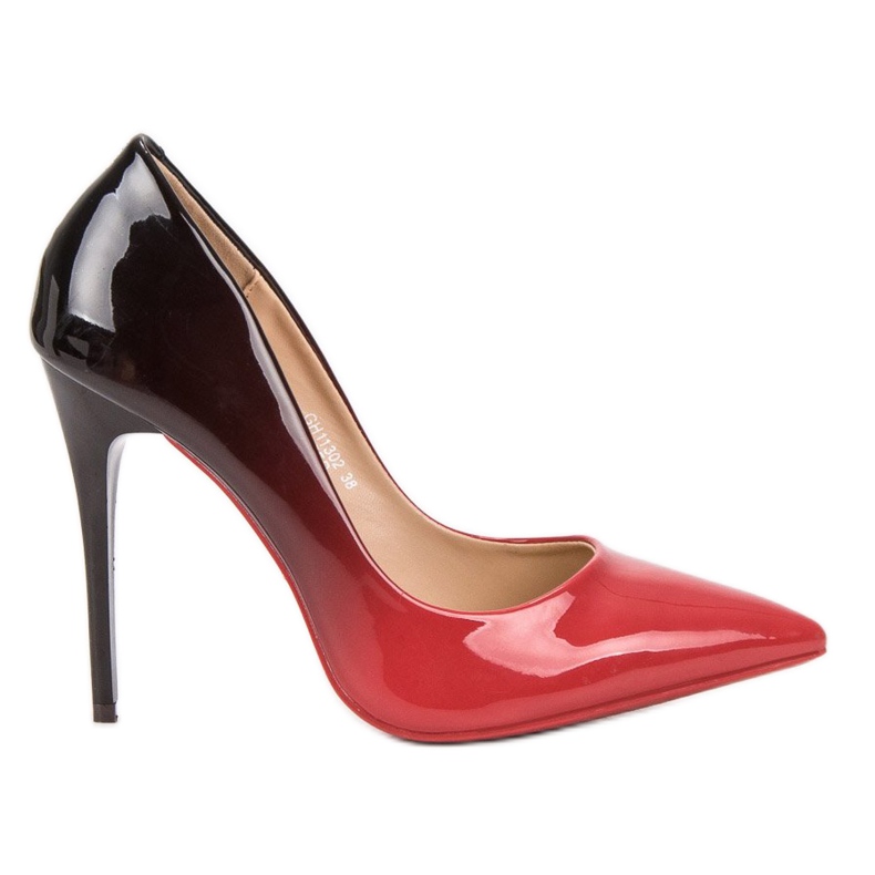 Jumex Sexy Ombre-Heels rot