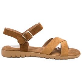 Primavera Wildleder Sandalen braun