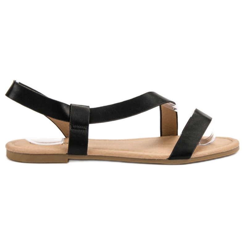 Primavera Flache Sandalen zum Hineinschlüpfen schwarz