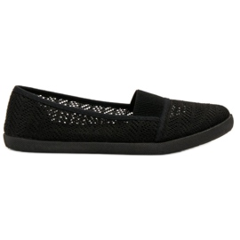 Mckeylor Ballerinas aus Textil schwarz