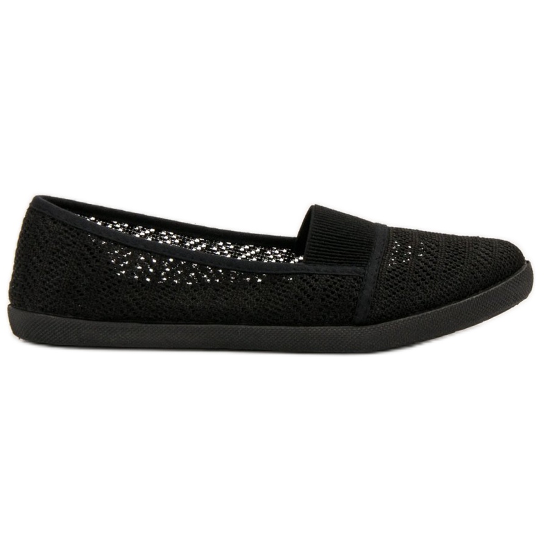 Mckeylor Ballerinas aus Textil schwarz