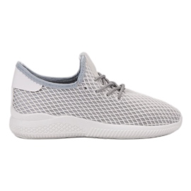 SHELOVET Sportschuhe mit Mesh grau