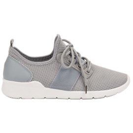 SHELOVET Sportschuhe zum Hineinschlüpfen grau