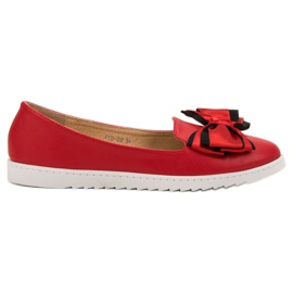 Miss Laura Ballerina mit Schleife rot