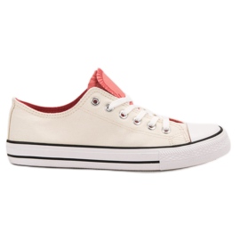 SHELOVET Niedrige Turnschuhe braun