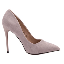 Jumex Wildleder-Absätze lila