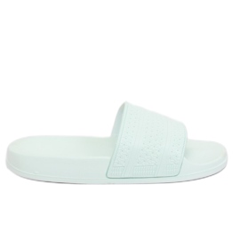 Minze Hausschuhe J10761 Grün mehrfarbig