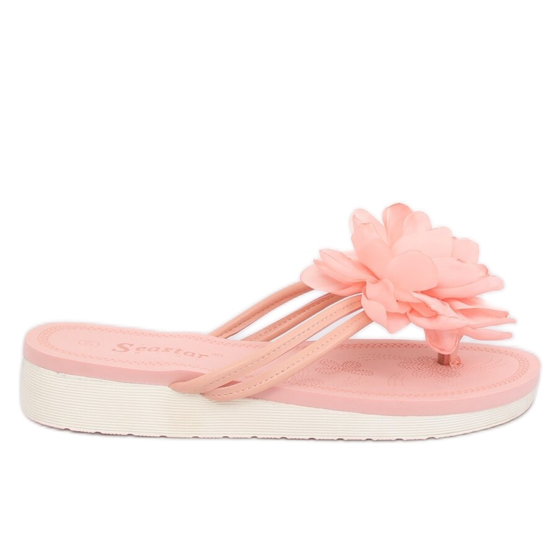 Flip-Flops mit Blume rosa CK103 Pink