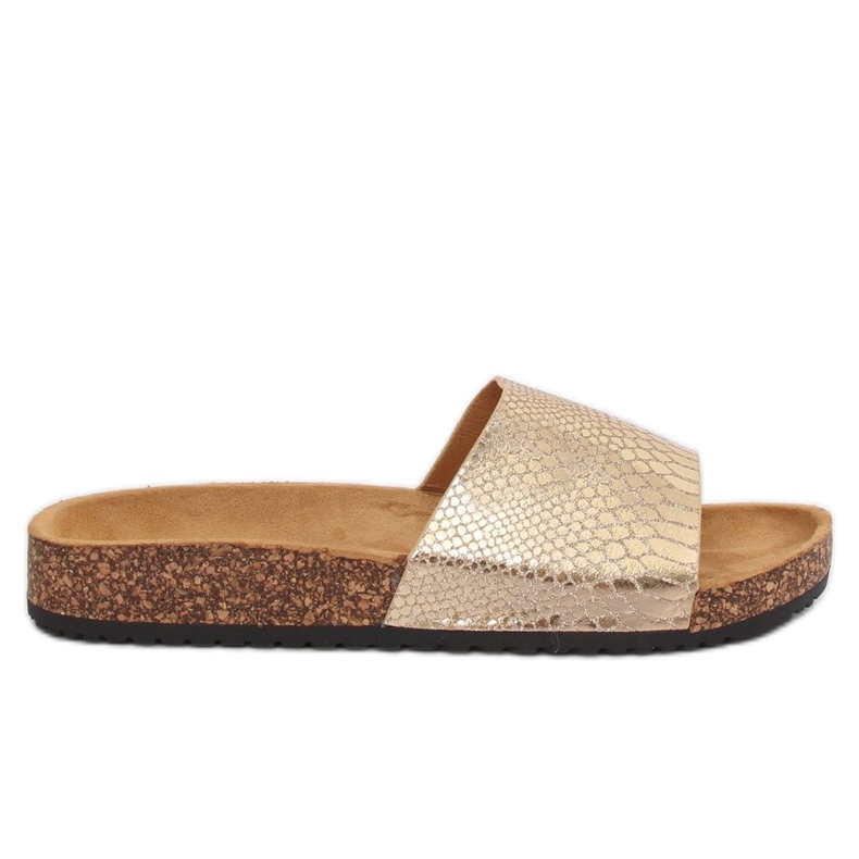 Goldene Hausschuhe für Damen PK44491 Gold