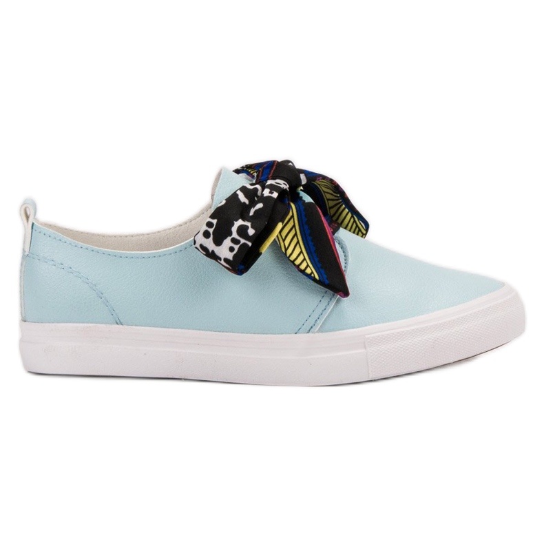 Seastar Stilvolle Sneakers mit einem Band gebunden blau