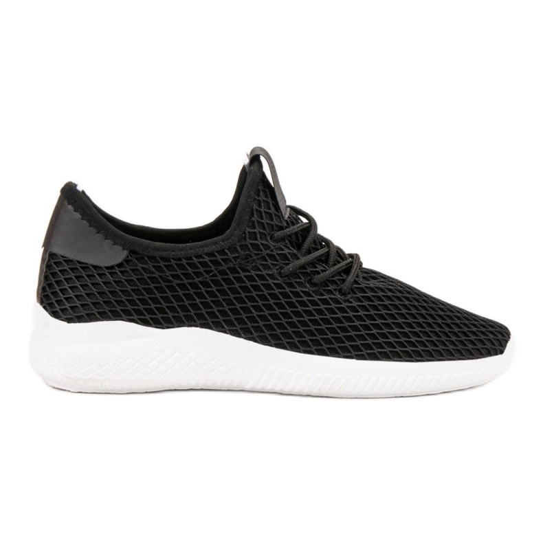 SHELOVET Sportschuhe mit Mesh schwarz