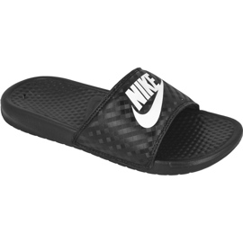 Hausschuhe Nike Sportswear Benassi Just Do It W 343881-011 schwarz