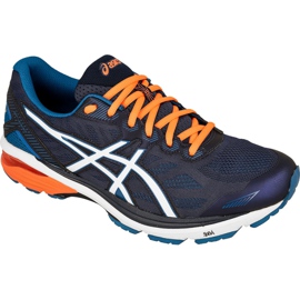 Laufschuhe Asics GT-1000 5 M T6A3N-4900 marineblau