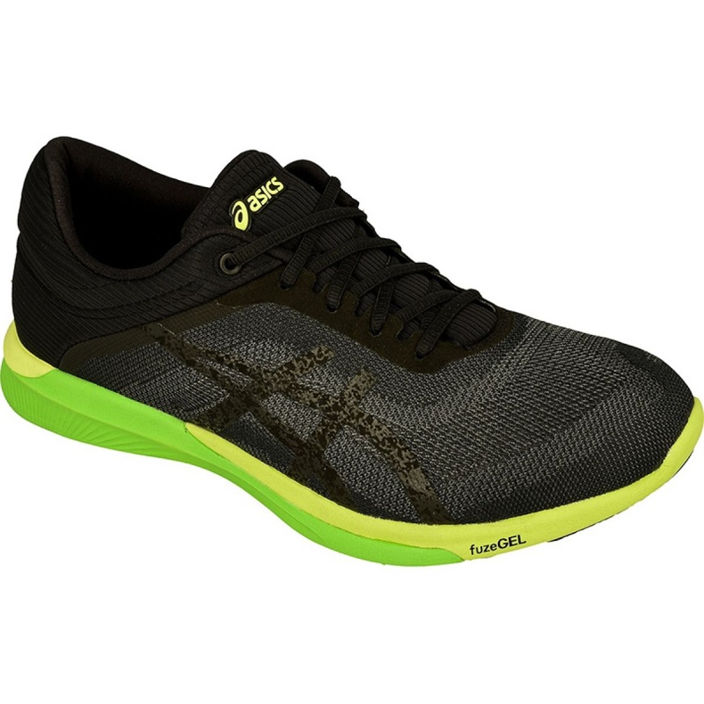 Asics fuzeX Rush M T718N-9790 Laufschuhe schwarz
