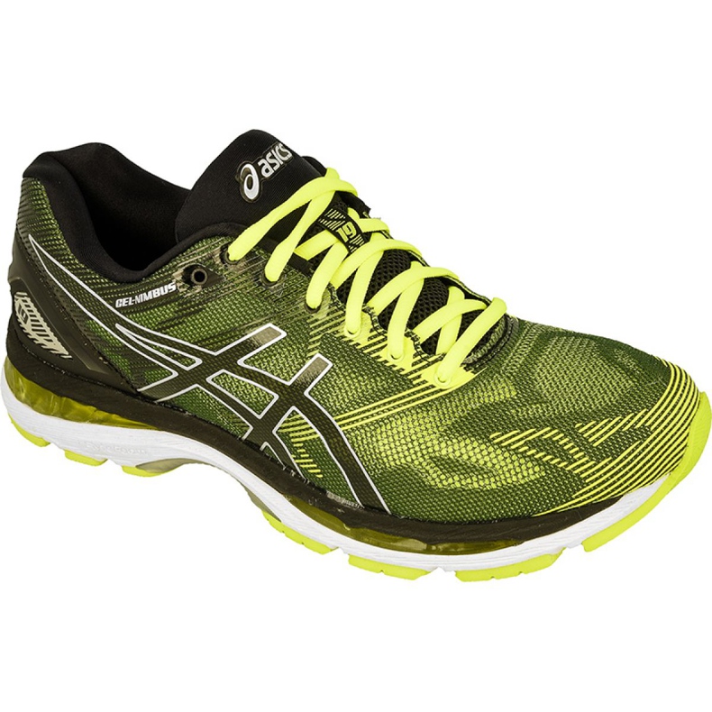 Laufschuhe Asics Gel-Nimbus 19 M T700N-9007 schwarz gelb