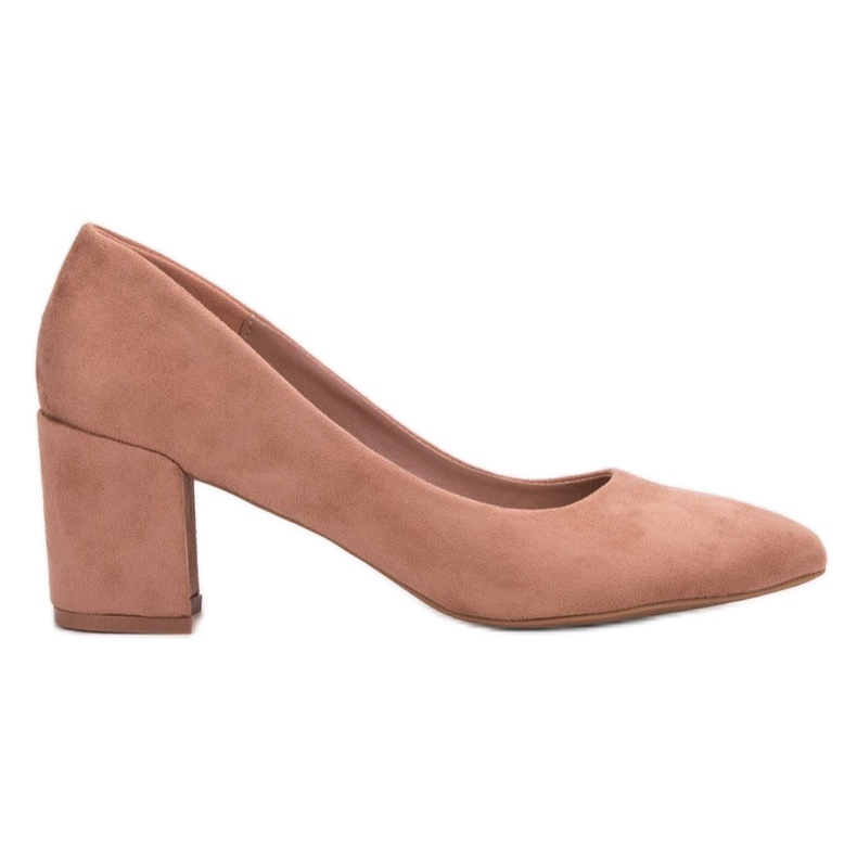 Small Swan Wildleder Pumps rosa