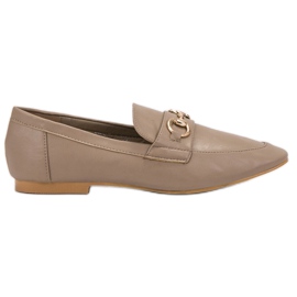 Weide Modische Damenslipper braun