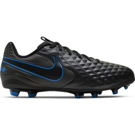 Nike Tiempo Legend 8 Academy FG / MG Jr AT5732 004 Fußballschuhe schwarz schwarz