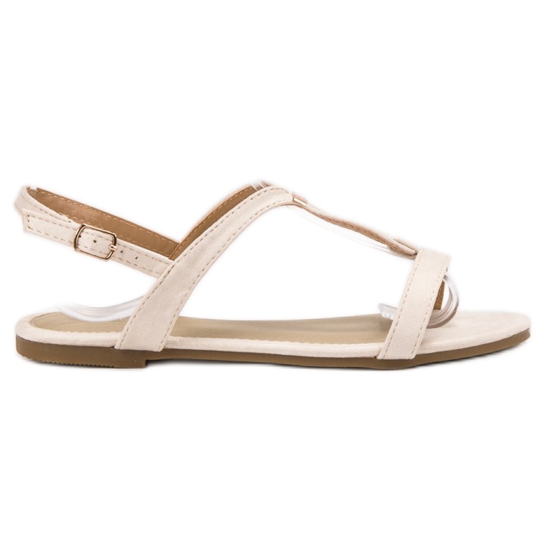 Clowse Stylische Wildledersandalen braun