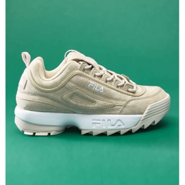Fila Disruptor S Low Wmn Feather Grey braun