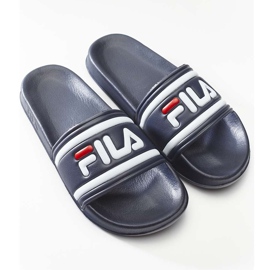 Fila Morro Bay Slipper Wmn 29Y Blaues Kleid weiß marineblau