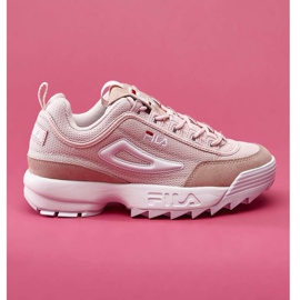 Fila Disruptor Mesh Low Wmn Chalk Pink braun