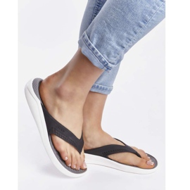 Crocs Literide Flip 05M Black Smoke mehrfarbig