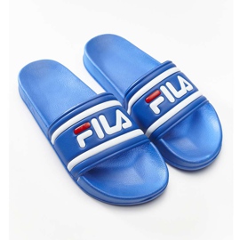 Fila Morro Bay Slipper 21C Electric Blau weiß