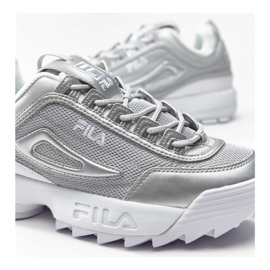 Fila Disruptor Mm Low Wmn Silber grau