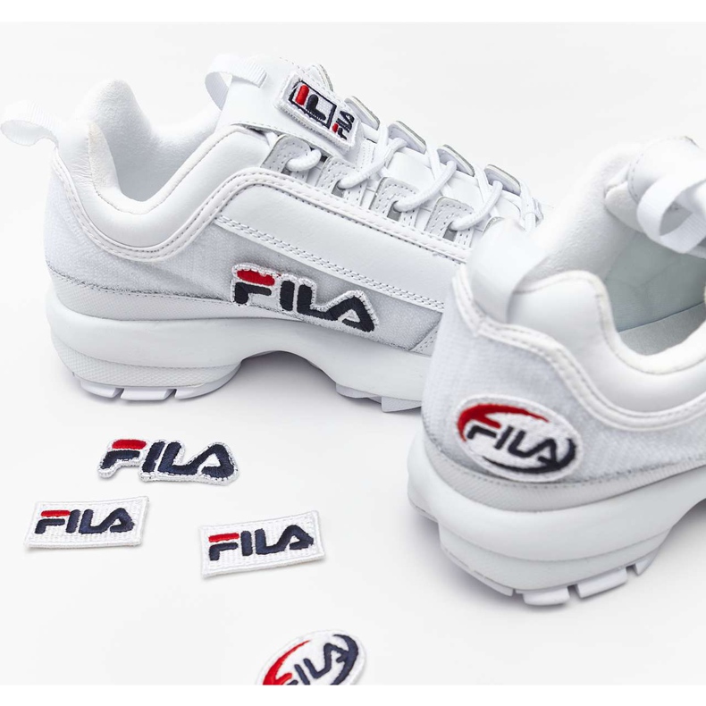 Fila Disruptor Ii Patches Wmn 100 Weiß