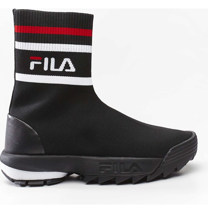 Fila Disruptor Logo Sockenstiefel Wmn 12V Schwarz Schwarz