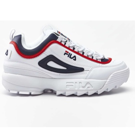 Disruptor Cb Low Weiß Fila Navy Fila Red navy blau mehrfarbig